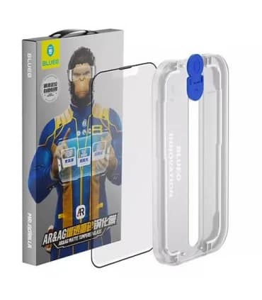 گلس مات بلو قالب نصب اسان ایفون 13 پرو Blueo Anti Glare Matte Glass iPhone 13 Pro
