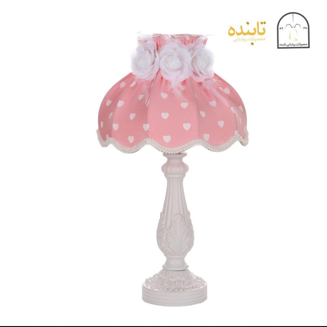 آباژور رومیزی پیچک مدل رزینا