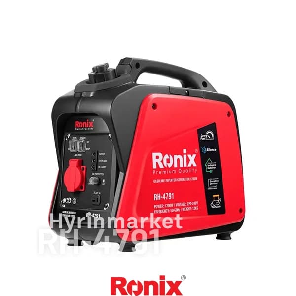 موتور برق 1200 وات رونیکس اینورتری مدل RH-4791 + ویدئوی راهاندازی