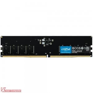 رم کروشیال 16 گیگابایت DDR5 CL40 باس 4800 مدل CRUCIAL U-DIMM
