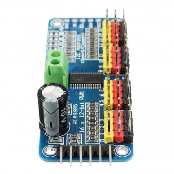 ماژول درایور PWM / سروو 12 بیتی 16 کاناله PCA9685 دارای ارتباط I2C
