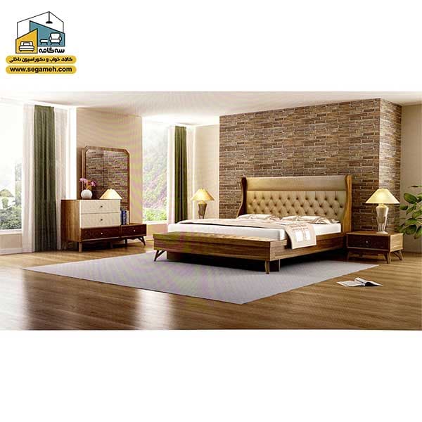 سرویس خواب دو نفره مدل کوئین کد BDS1045