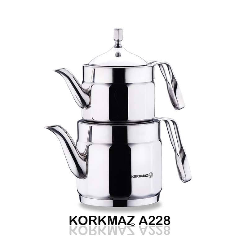 ست کتری و قوری استیل کرکماز Nostalgia A228