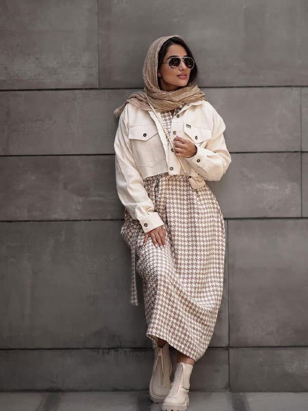 پیراهن زنانه مدل مهرو