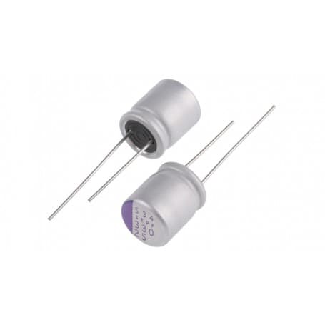 خازن جامد - سالید 82uF / 16V ژاپنی