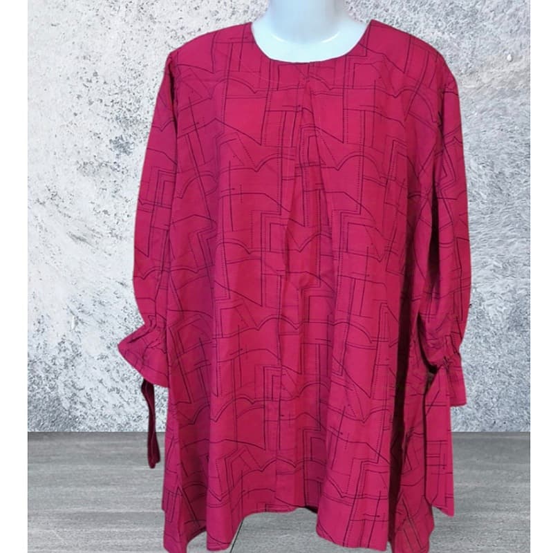 شومیز بابوس قواره دار سایز 48 تا 52