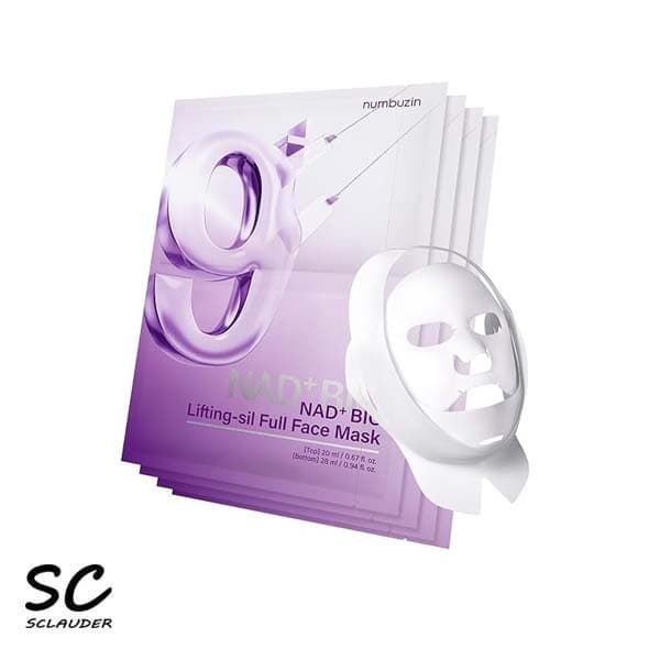 ماسک ورقه ای ژل لیفتینگ سه بعدی شماره NAD+NMN 9 نامبوزین Numbuzin کره و ژاپن