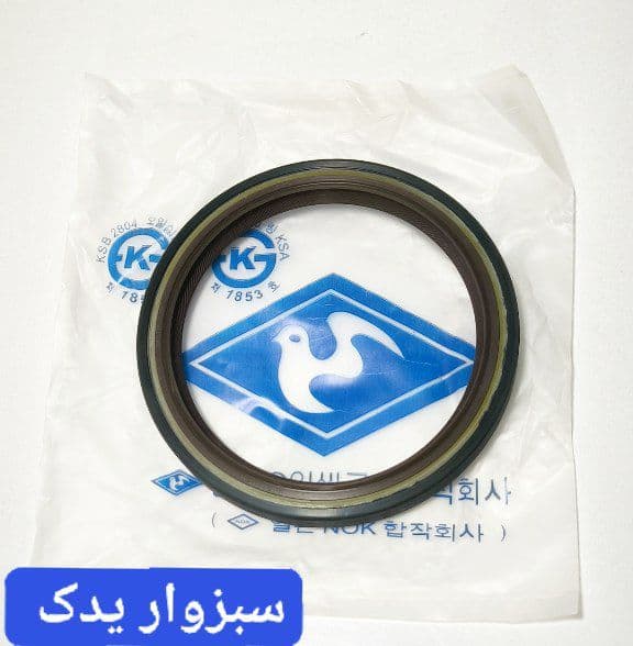 کاسه نمد عقب میل لنگ پهن پژو 405 برند (POS) اصلی
