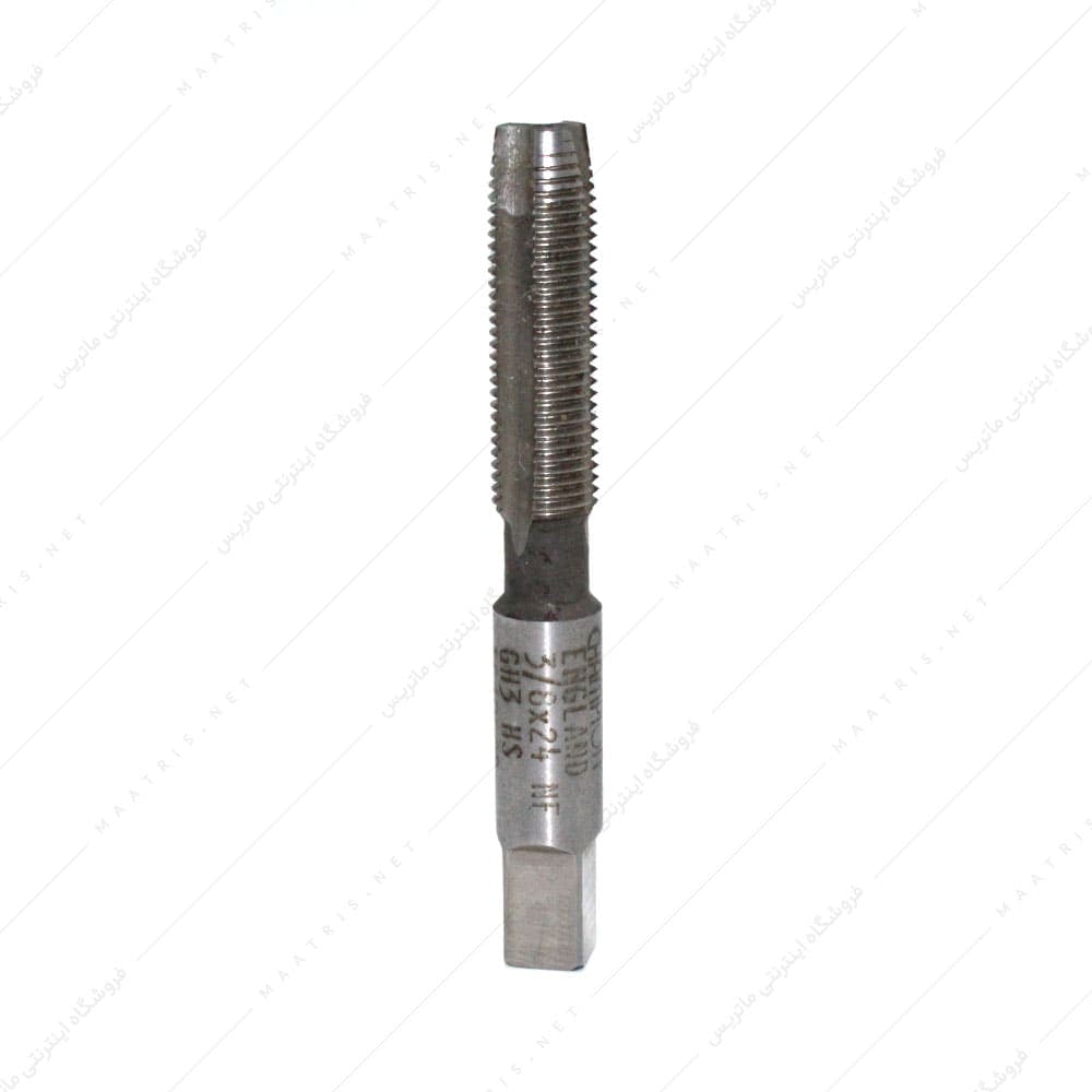 قلاویز ماشینی مستقیم HSS سایز 3/8 اینچ 24 دنده UNF برند CHAMPION