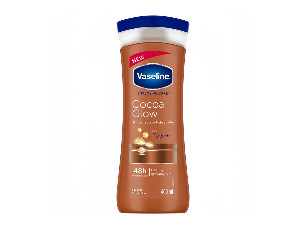 لوسیون بدن وازلین Vaseline شکلاتی کره کاکائو حجم 400میل