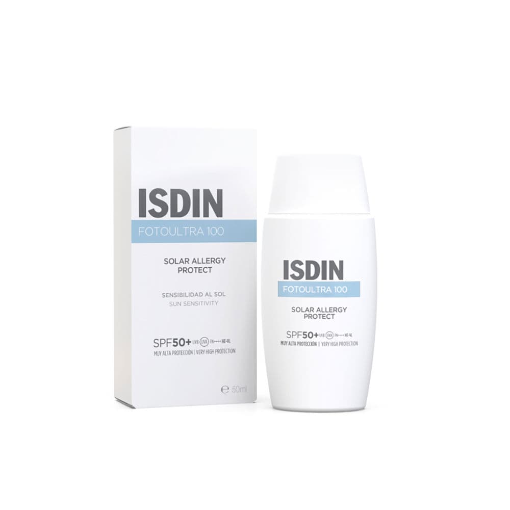 فلوئید ضد آفتاب سولار آلرژی SPF 50+ ایزدین مدل Solar Allergy