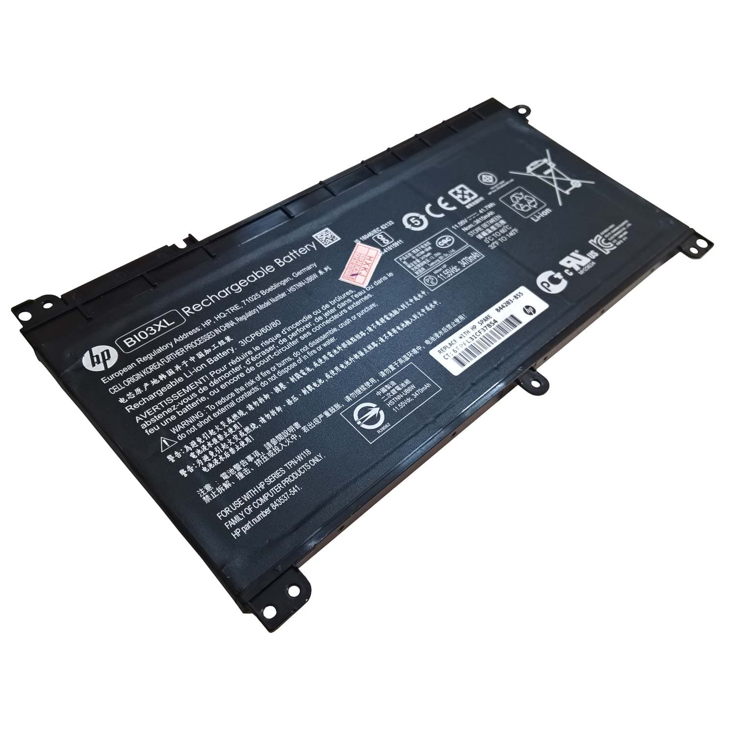 باتری اورجینال لپ تاپ اچ پی HP Pavilion X360 BI03XL