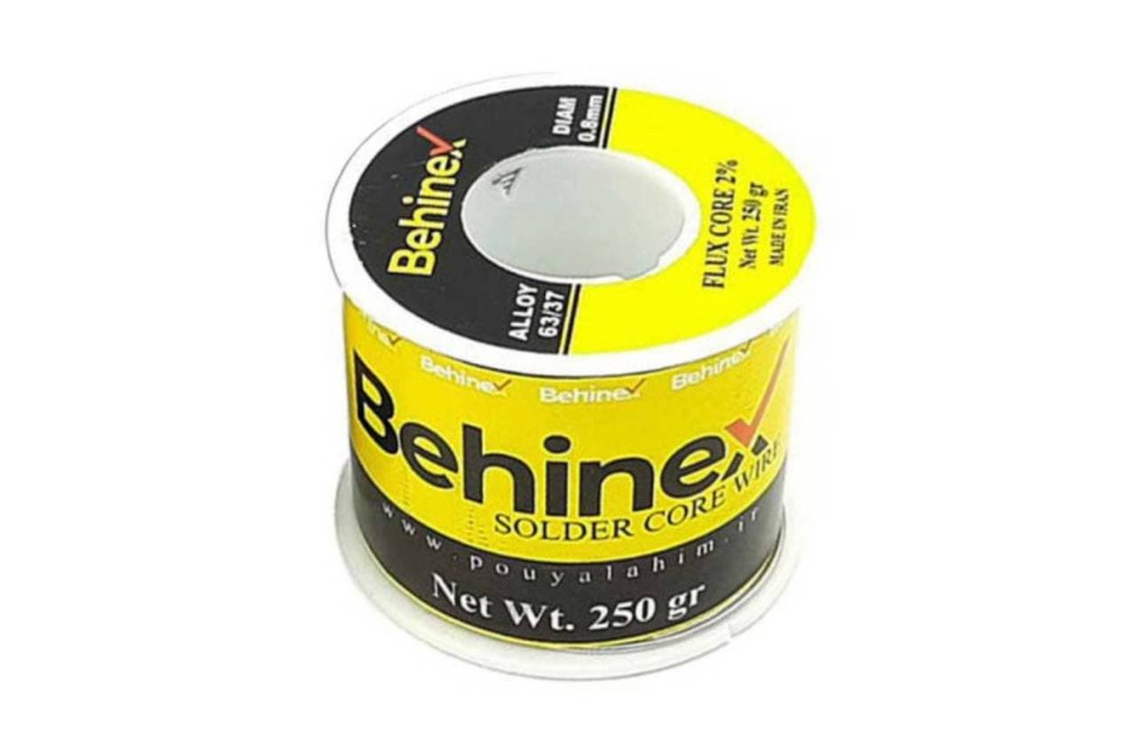 سیم لحیم بهینکس 0.8 میلیمتر 250 گرم BEHINEX