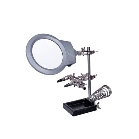 گیره مونتاژ ذره بین دار بزرگ به همراه پایه هویه ZD-10M