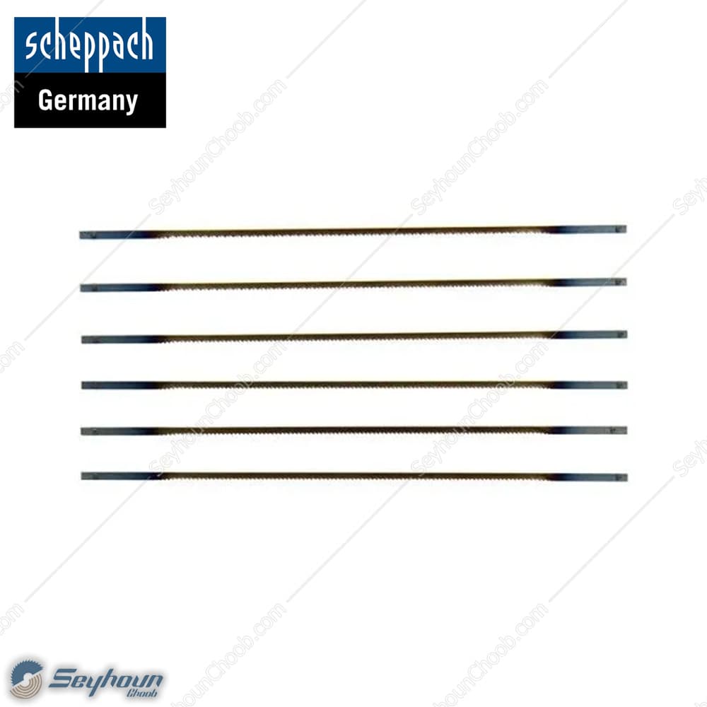 پک 6 عددی تیغ اره مویی شپخ ابعاد 25×2×135 مدل 88000013 مناسب برای مدل های SD1600V / DECO-FLEX / DECO-XL