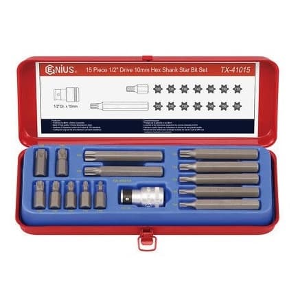 جعبه بیت آلن ستاره ای 15 پارچه جنیوس GENIUS مدل TX-41015