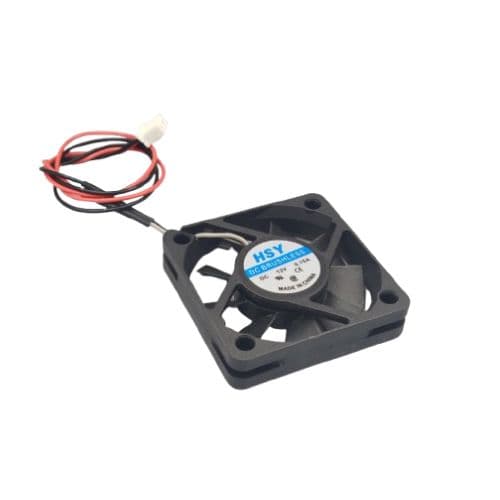 فن 12V ولت سایز 5X5X1/2 سانتی متر برند HSY