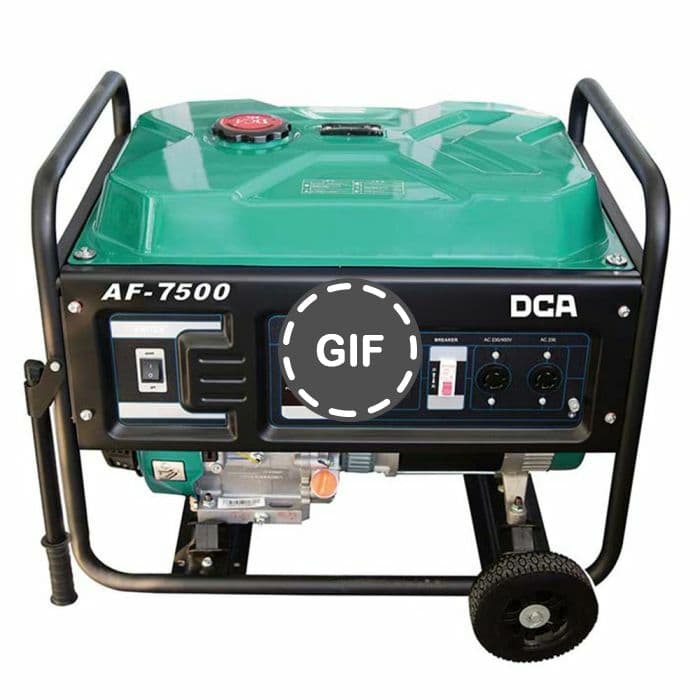 موتور برق بنزینی دی سی ای 6.5 کیلو وات مدل AF7500