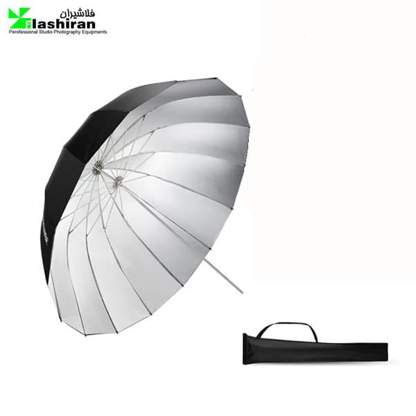 چتر دیفیوزر داخل نقره ای Deep Umbrella 180CM