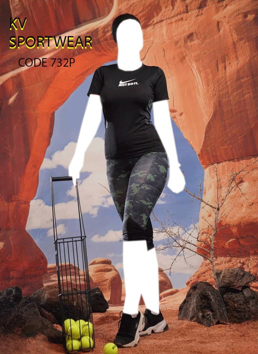 ست تیشرت شلوارک ورزشی زنانه NIKE کد 0020
