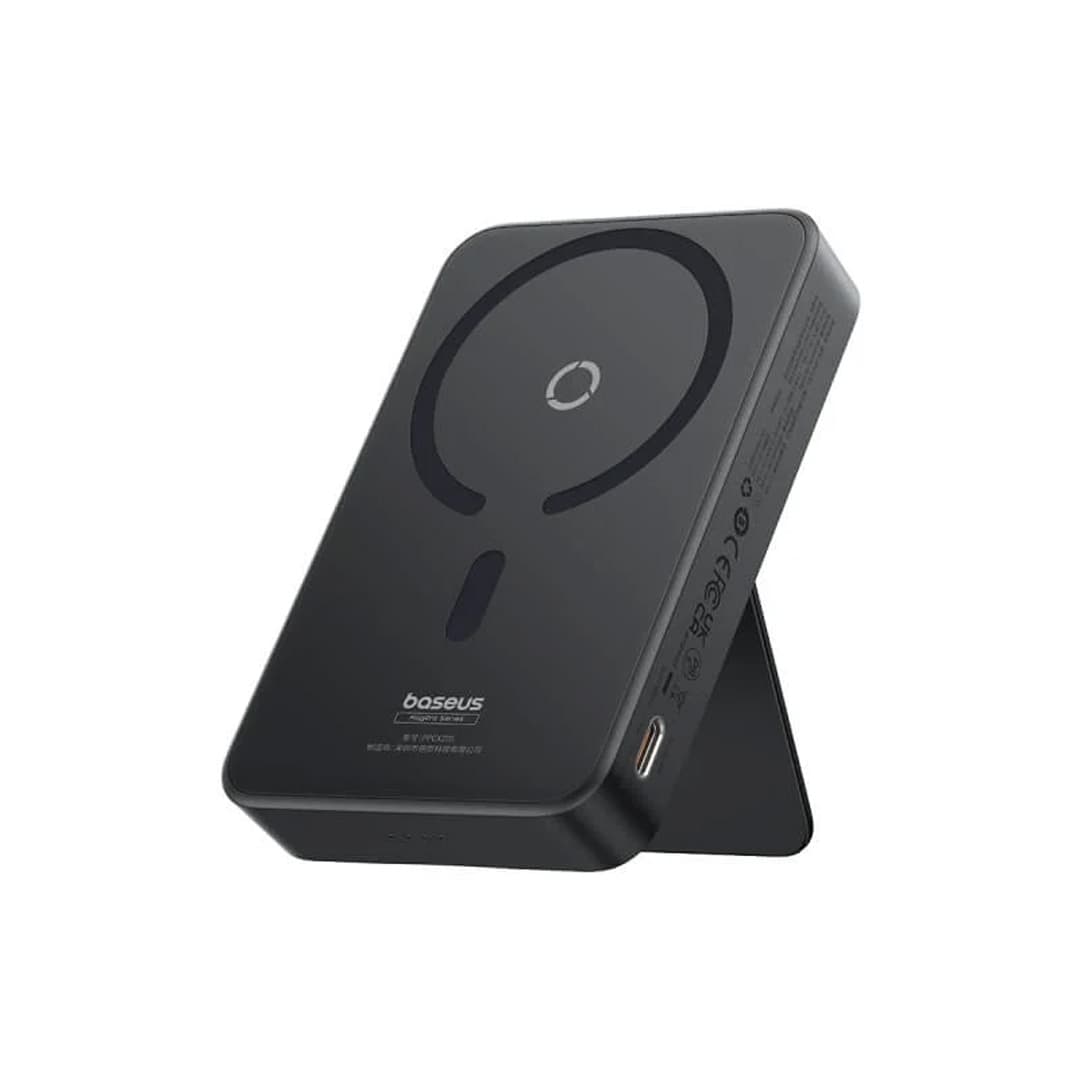 پاور بانک بی سیم باسئوس MagPro Magnetic ظرفیت 5000 میلی آمپر 20 وات