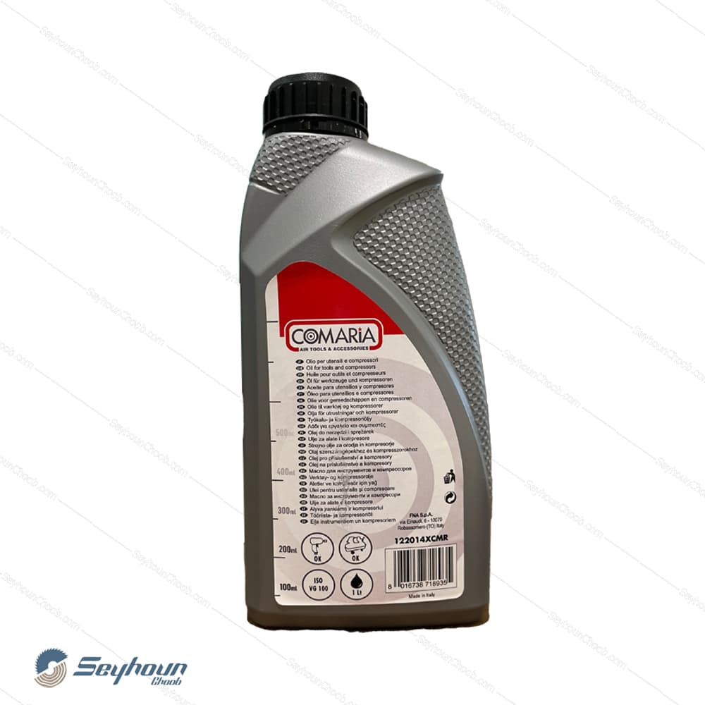 روغن کمپرسور نیمه گیاهی یک لیتری فینی ایتالیا برند COMRIA