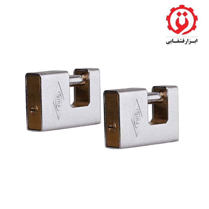 قفل کتابی 950 گیرا سندبلاست کلید یکسان بسته 2 عددی مدل 1717