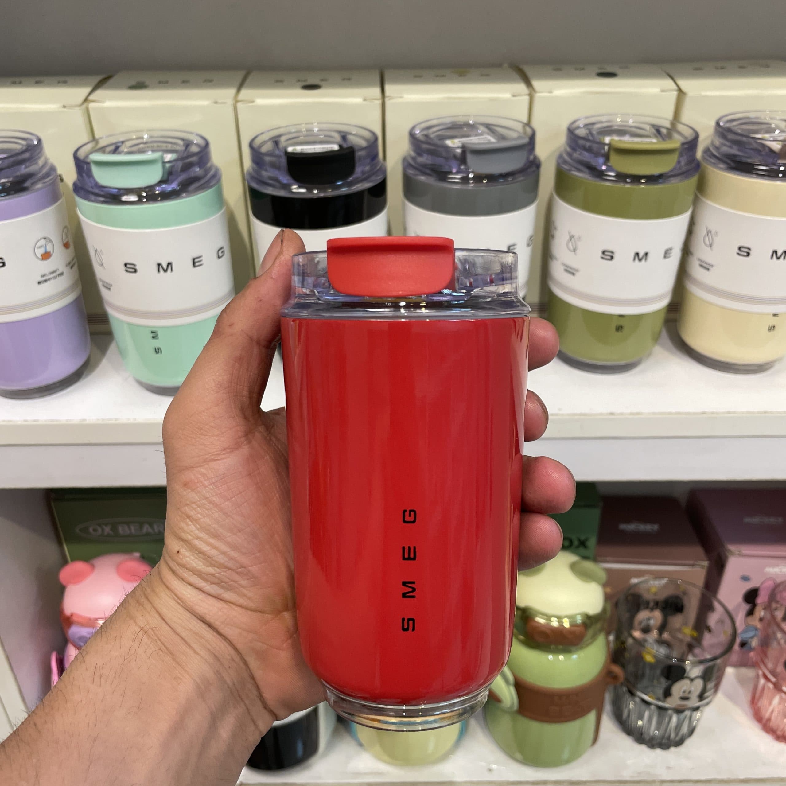 تراول ماگ اسمگ قرمز مدل Wall Mug ظرفیت ۲۴۰ میلیلیتر (اورجینال)