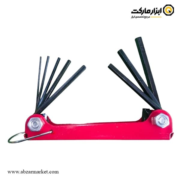 آچار آلن شش گوش اسکای چاقویی 8 عددی مدل ST-2201B