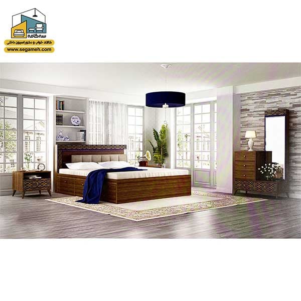 سرویس خواب دو نفره مدل نیوشا کد BDS1042