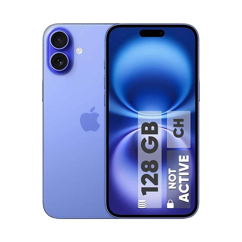 گوشی موبایل اپل مدل iPhone 16 دو سیم کارت ظرفیت ۱۲۸ گیگابایت و رم ۸ گیگابایت (note active) (گارانتی ۱۸ماهه شرکتی)