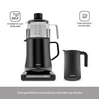 چایساز و قهوه ساز اتوماتیک هومند Smart Royaltea Plus 2 in 1 مشکی مات
