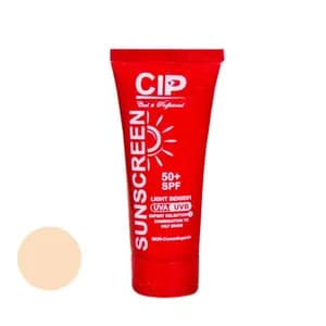 کرم ضدآفتاب رنگی سی آی پی، با SPF50، حاوی محافظ UVA ،UVB، فاقد چربی، حاوی ویتامین E، مناسب پوست چرب و مختلط، حجم 50 میلیلیتر