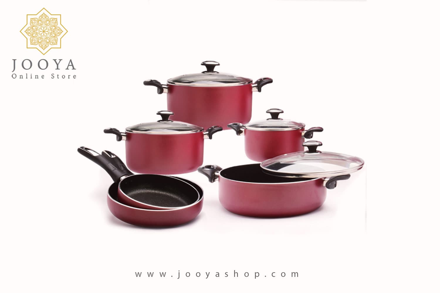سرویس قابلمه گرانیتی زرساب مدل گرانیتا کد GT-7500 (10 پارچه)