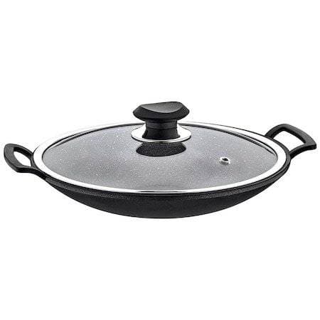 ماهیتابه چدنی مارک او ام اس سایز 34