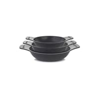 ست ماهیتابه 3 عددی چدن ترموآد 18-20-22 طوسی