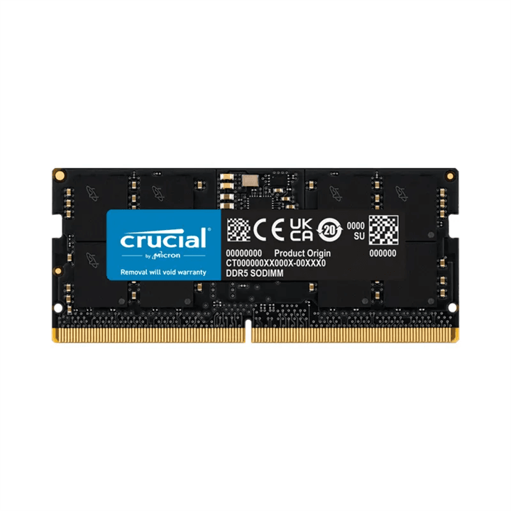 رم لپتاپ کروشیال 8GB 4800MHz CL40 DDR5