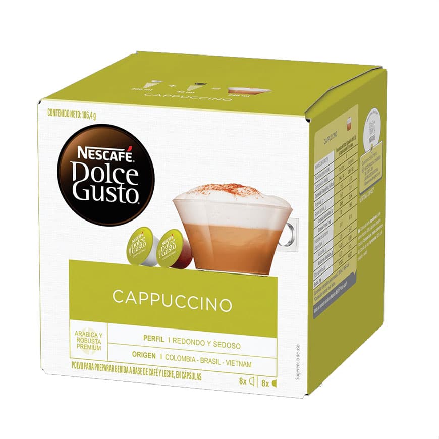 کپسول قهوه دولچه گوستو کاپوچینو | Dolce gusto cappuccino