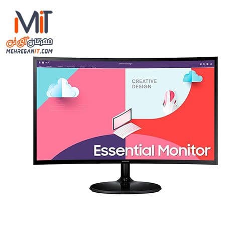 مانیتور خمیده سامسونگ مدل S3 S24C360EAM سایز 24 اینچ