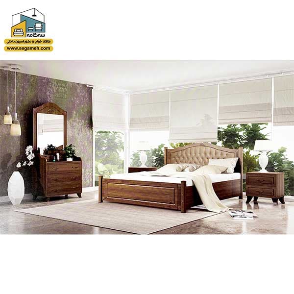سرویس خواب دو نفره مدل آرتمیس کد BDS931