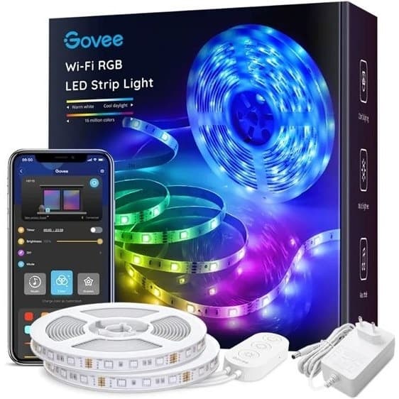 ریسه هوشمند Govee Smart Led Strip Lights 10m H6110
