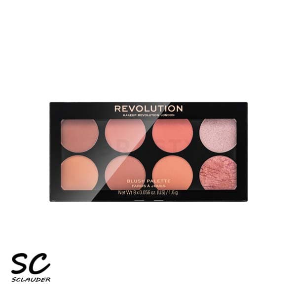 پالت رژگونه 8 رنگ مدل Hot Spice رولوشن Revolution