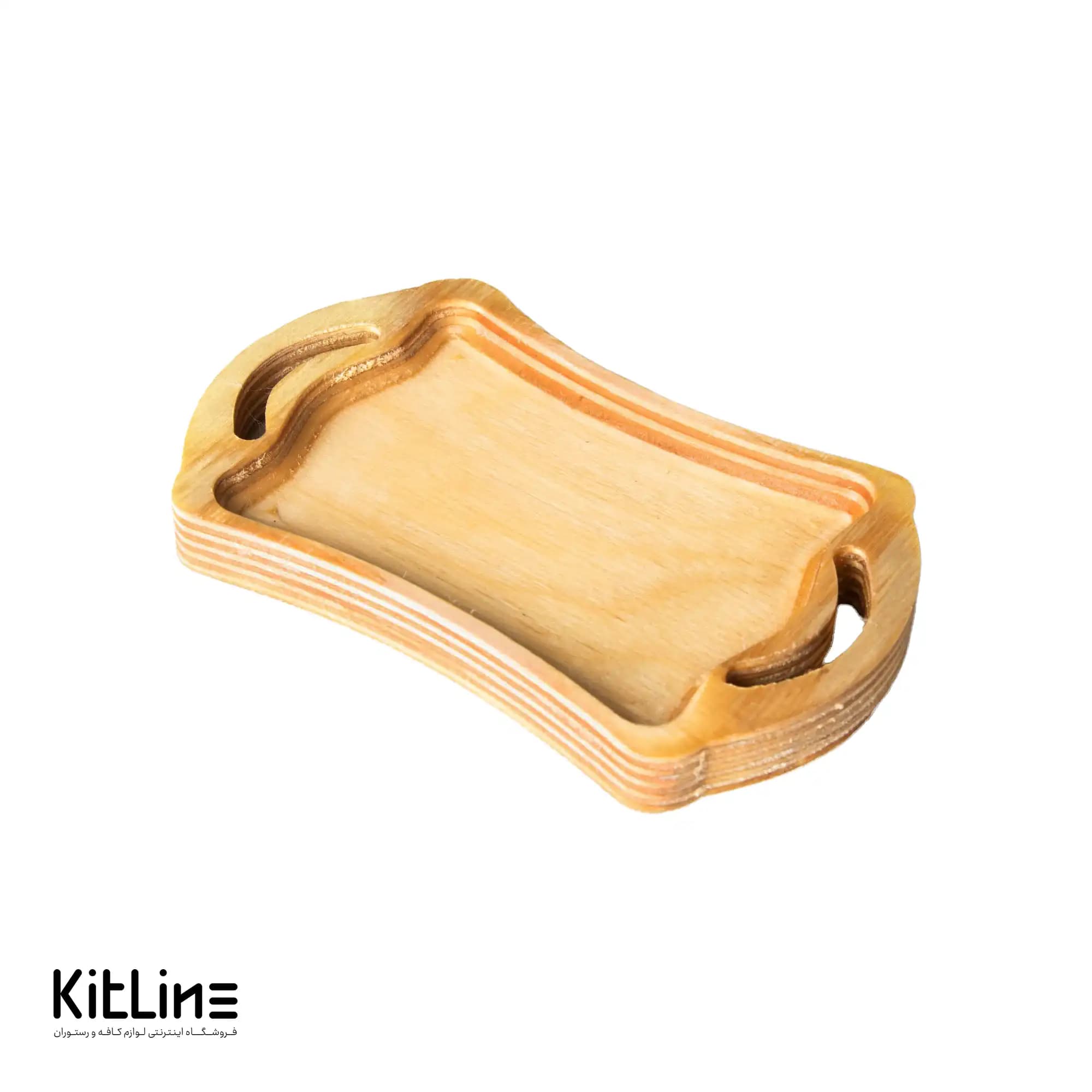 سینی سرو چوبی ۶×۹.۵ سانتیمتری دسته دار