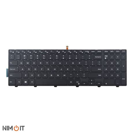 کیبورد لپ تاپ Dell Inspiron 17 5000 Series 17-5748 5748 5749 5755 5758 Keyboard US Black