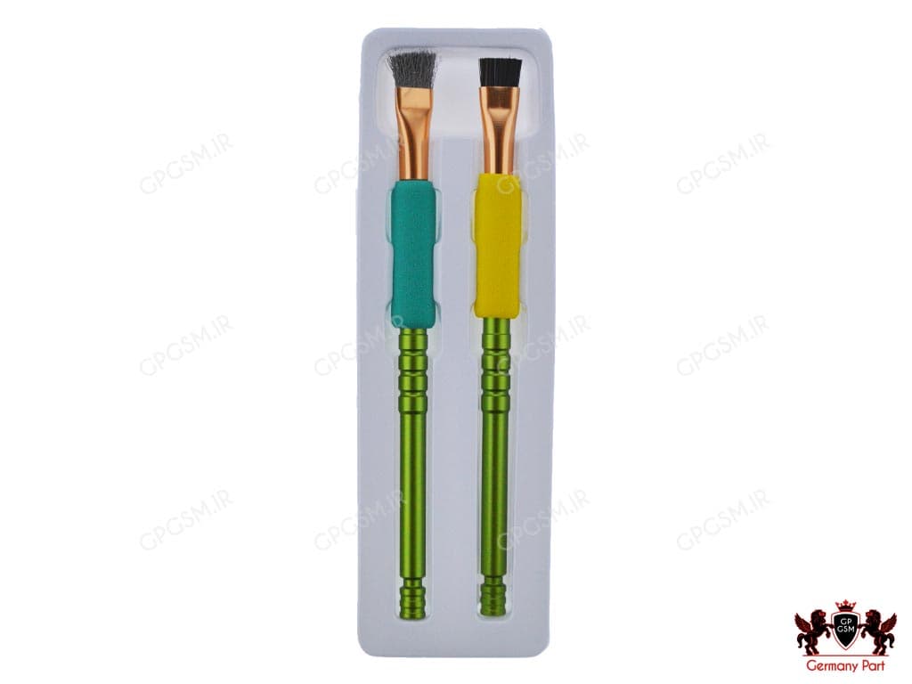 فرچه مخصوص تمیز کردن برد موبایل و قطعات الکترونیکی دوقلو – DOUBLE BRUSH