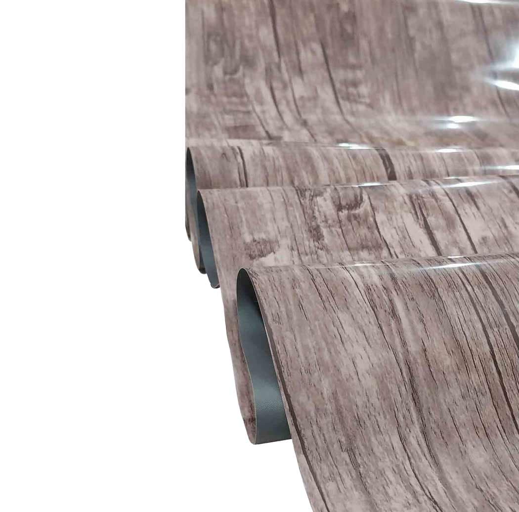 کفپوش کابینت pvc طرح چوب {عرض 50cm} رول 20 متری