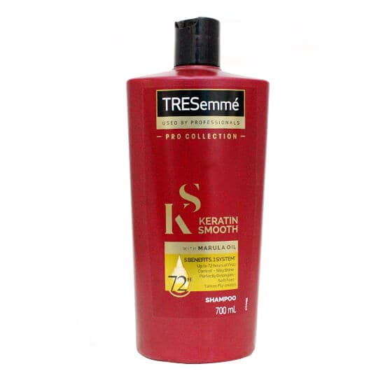 شامپو کراتینه 700 میل ترزمه قرمز مدل Keratin Smooth