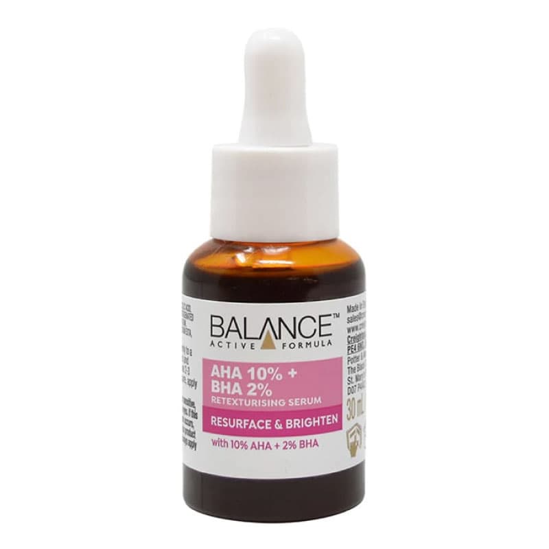 سرم لایه بردار و بازسازی کننده پوست AHA 10% + BHA 2% بالانس BALANCE