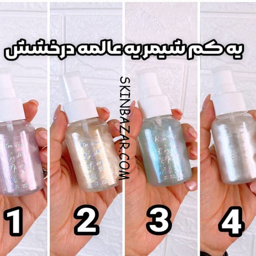 اسپری شیمر ریموکو در ۴ رنگ کد ۸۰۱