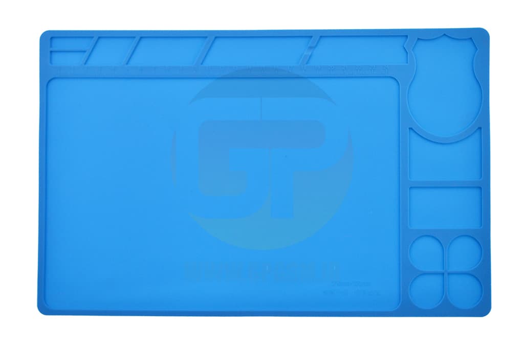 ANTI STATIC NON SLIP SILICON REPAIR MAT SOLDERING MAT TE-609-پد انتی استاتیک ضد لغزش سیلیکونی تعمیرات و لحیم کاری تی ای ۶۰۹